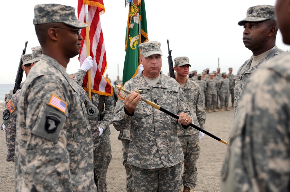 525th MP Battalion Change of Command