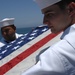 USS Makin Island Burial at Sea