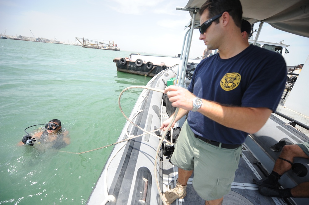 Anti-Terrorism Force Protection Dive Operation