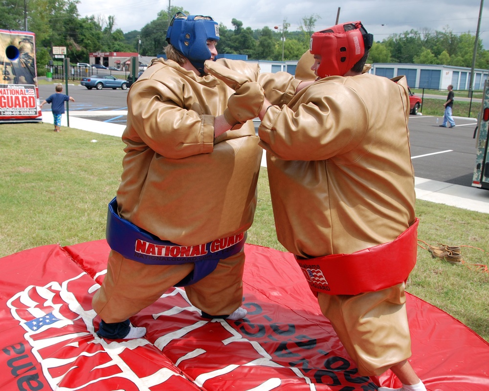 Alabama Army National Guard Recruiting Event in Springville, Ala.