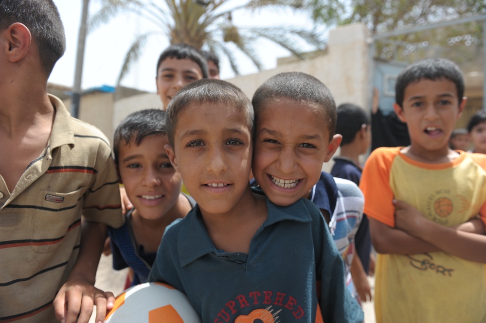 Humanitarian mission near Basra