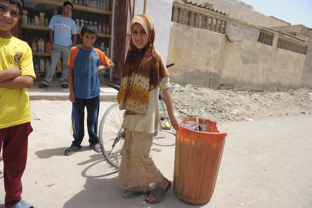 Humanitarian mission near Basra