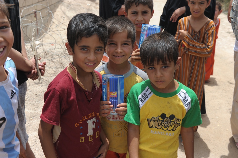 Humanitarian mission near Basra