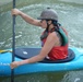 Guardmembers help wounded warriors through turbulent water