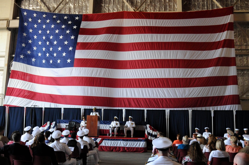 Change of command ceremony
