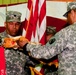 166th Regional Support Group cases their colors