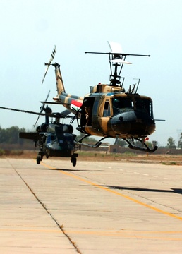 U.S. Army aviators fly joint mission with Iraqi partners
