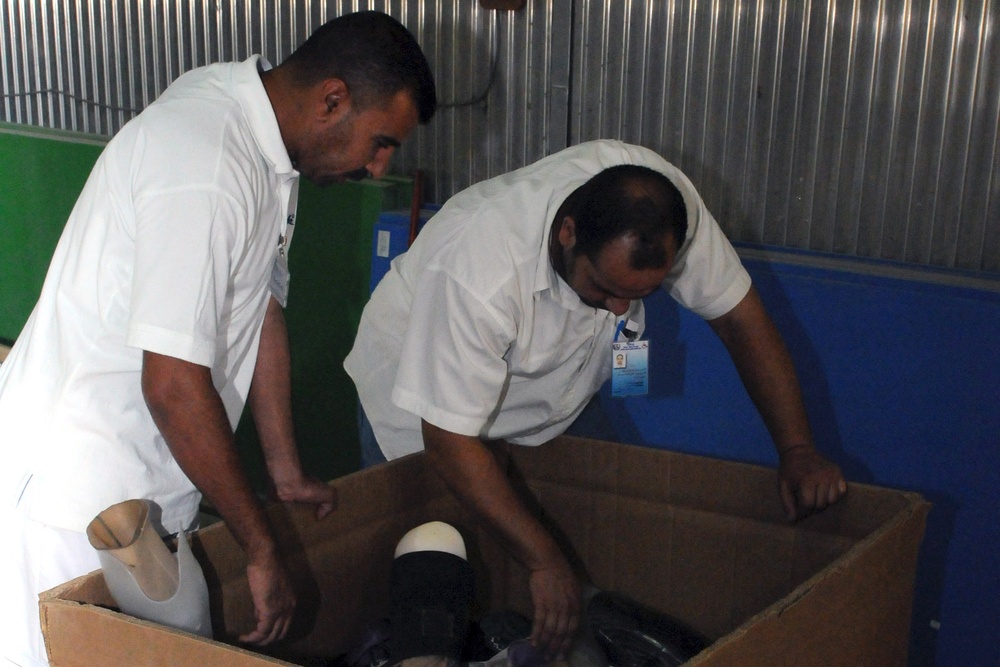 USD-C delivers prosthetics to Iraqis in need