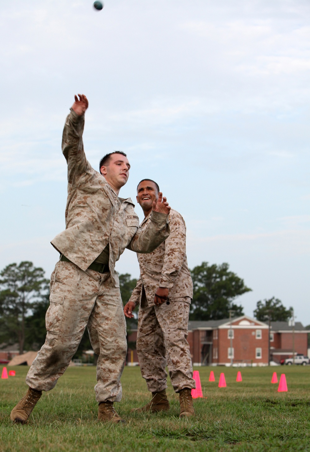 22nd Marine Expeditionary Unit conducts Combat Fitness Test
