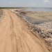 Engineers reinforce land bridge at Thunder Bayou