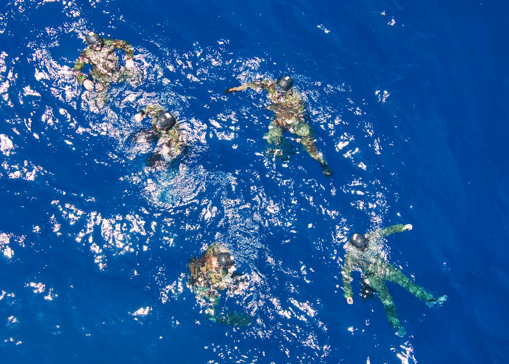 USS George Washington action