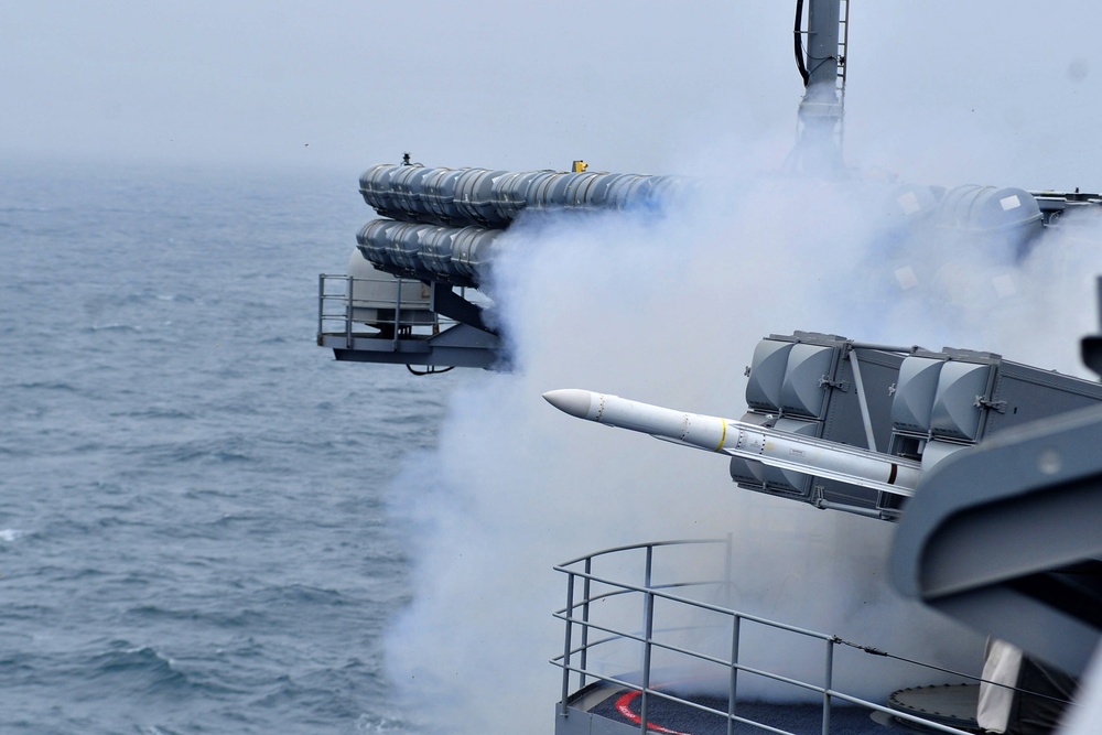 USS Carl Vinson action