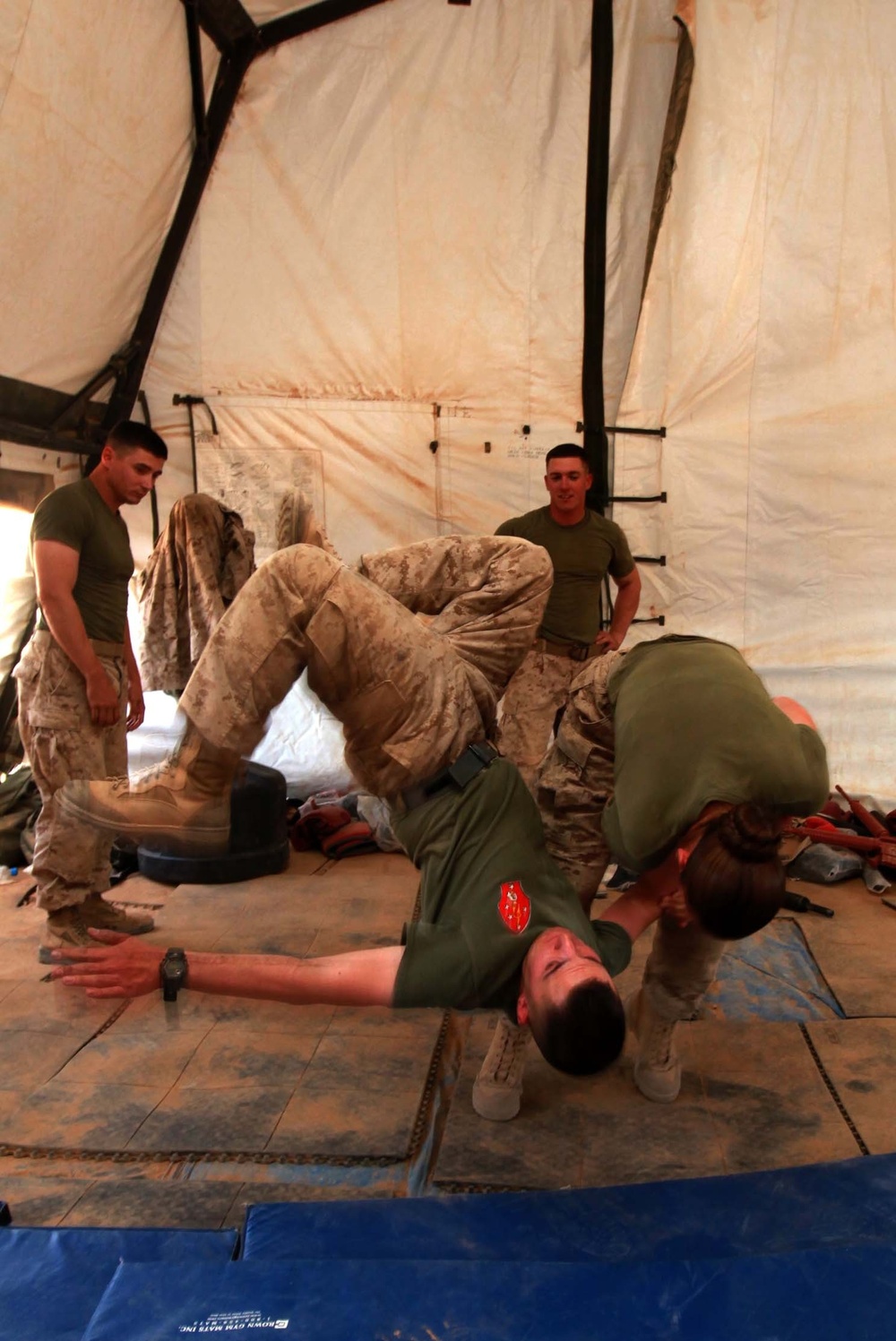 Marine Corps Martial Arts Reinforces Warrior Mindset