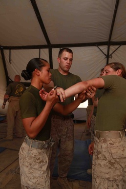 Marine Corps Martial Arts Reinforces Warrior Mindset