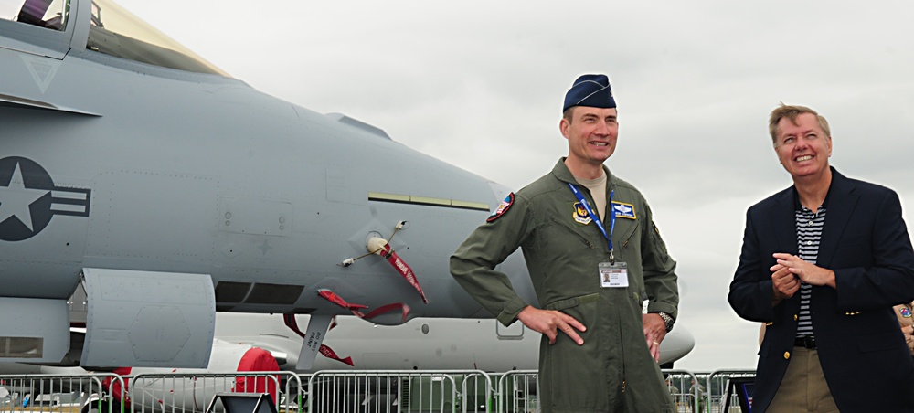 Senator Graham Tours Farnborough's US Assets