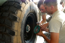 Mechanics Keep Fires Brigade Rolling