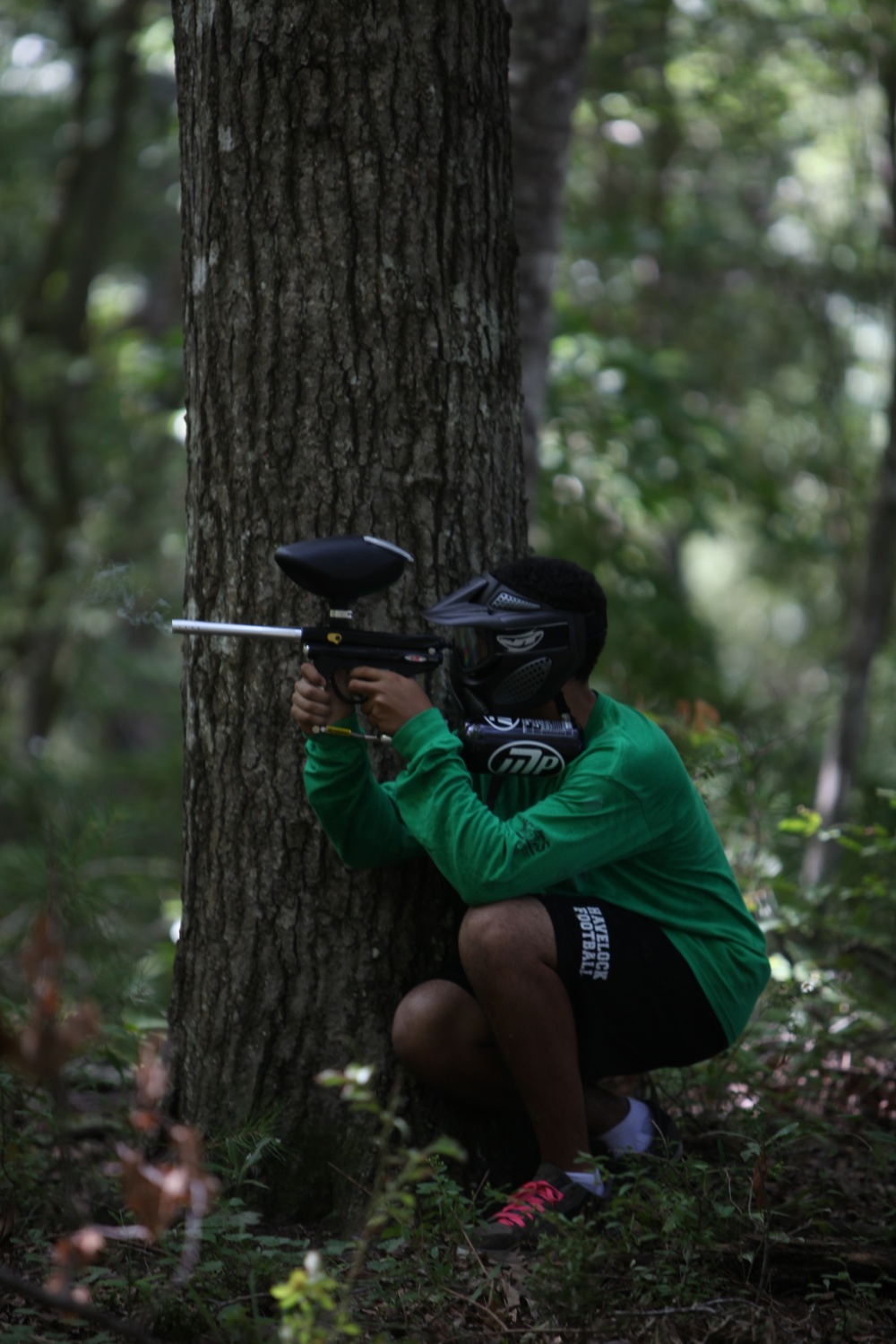 Marines, Sailors Face Off in Paintball Tournament