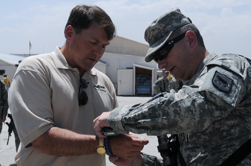 Gov. Rounds Visits National Guard Soldiers in Afghanistan