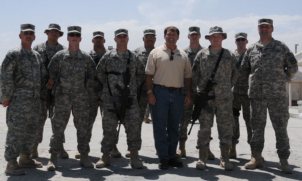 Gov. Rounds Visits National Guard Soldiers in Afghanistan