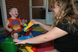 Childcare as close as next door