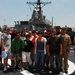 Tim Allen Takes a Tour of Ships Aboard NAVSTA Norfolk