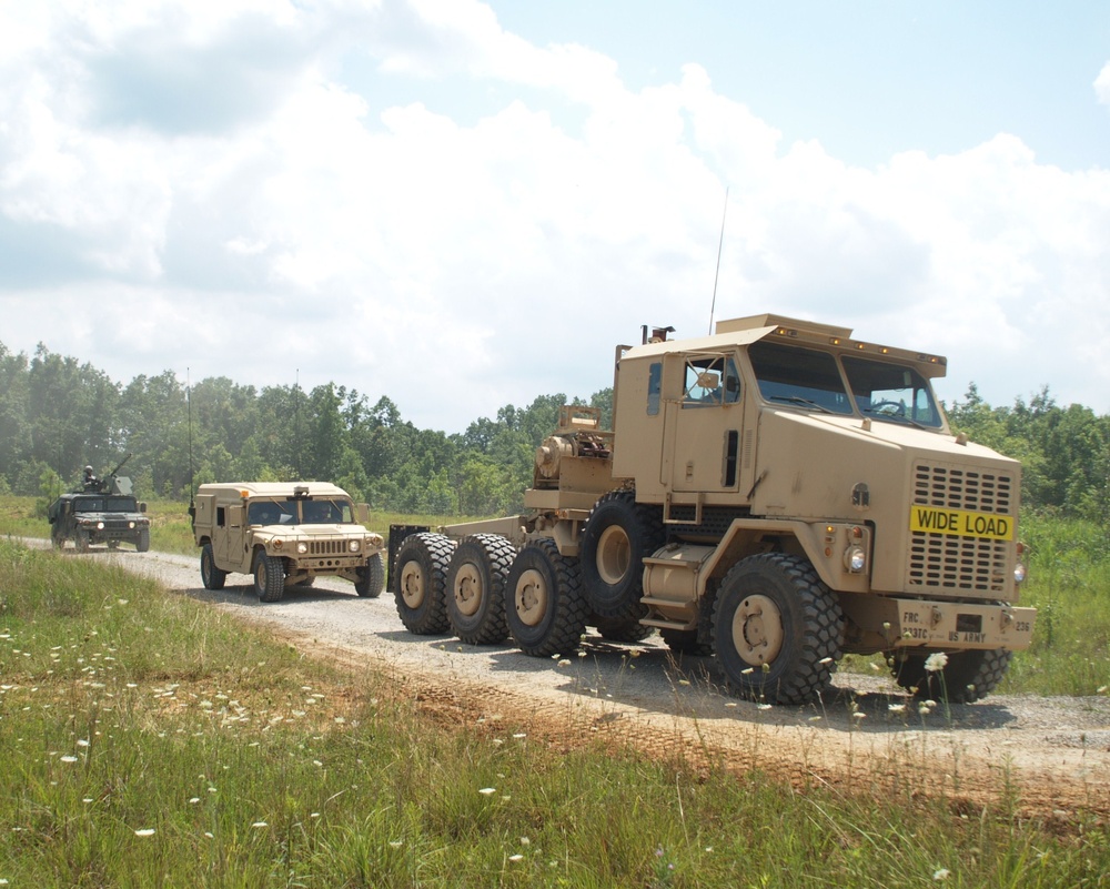 Heavy Transporters Converge on Fort Knox for Training