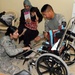 Iraqi, US Soldiers provide mobility for disabled child