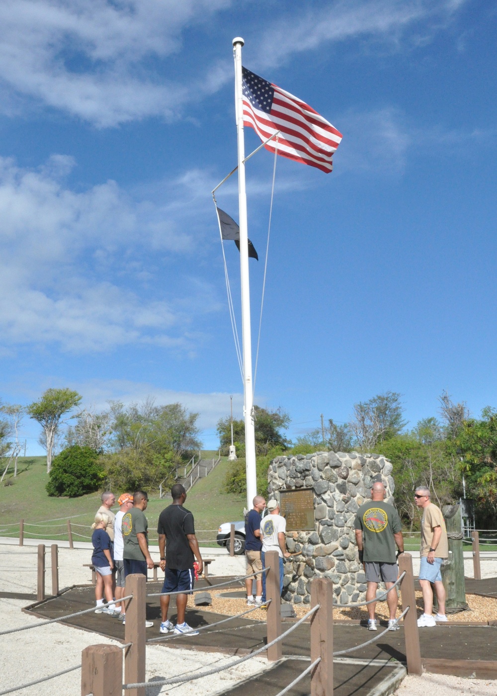 GTMO CPOs Refurbish Base Memorials