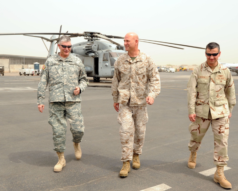 Brig. Gen. Brier visits Camp Lemonnier