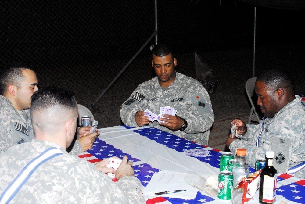 Iron Brigade grills out on the Fourth