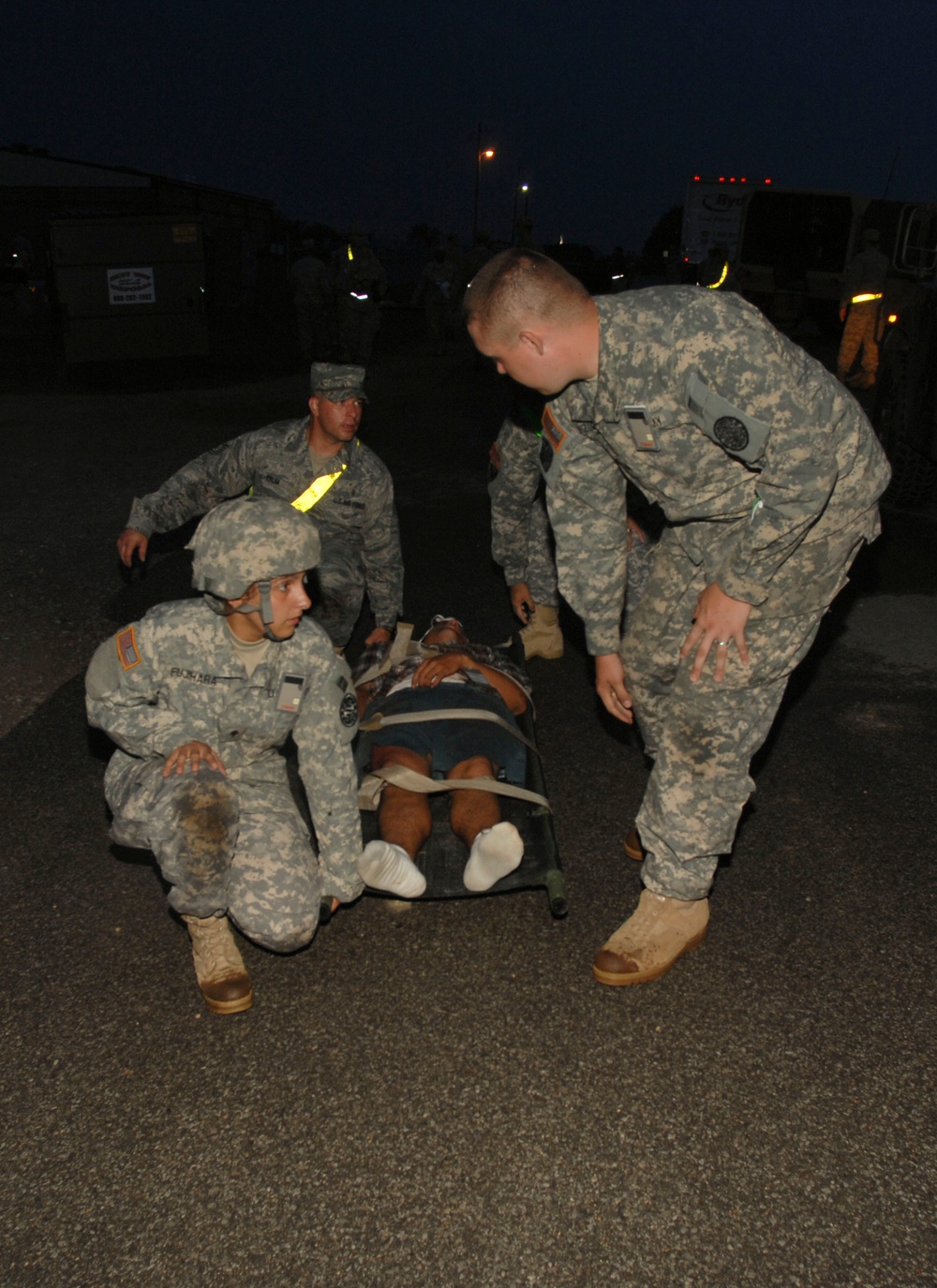 Simulated Explosion Helps Soldiers Train.