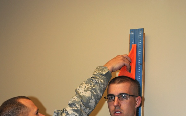 Army Reserve Best Warrior In-Processing