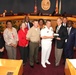 USS Iwo Jima hosts reception, receives key to Miami-Dade County