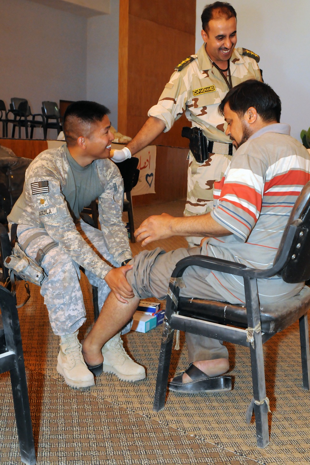 Iraqi Army medics and local doctors lead medical mission in Abu Ghraib