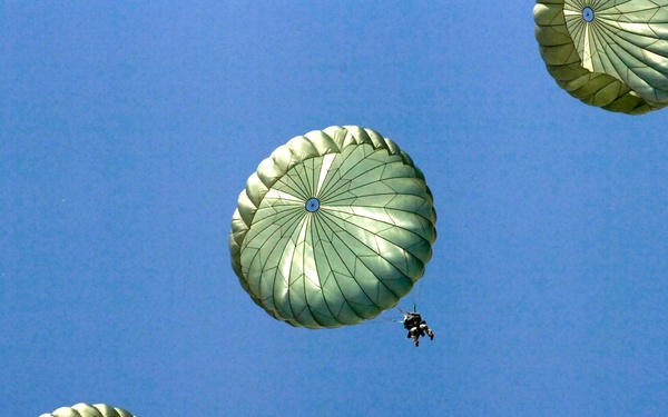 82nd Airborne Conducts Training Jump
