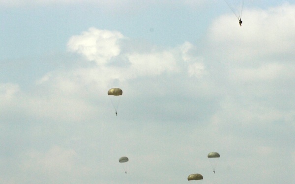 82nd Airborne Conducts Training Jump