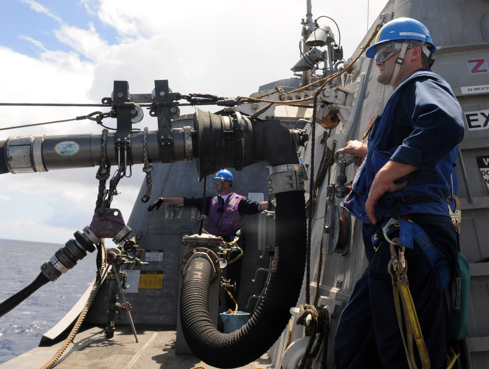 USS Freedom Conducts Training