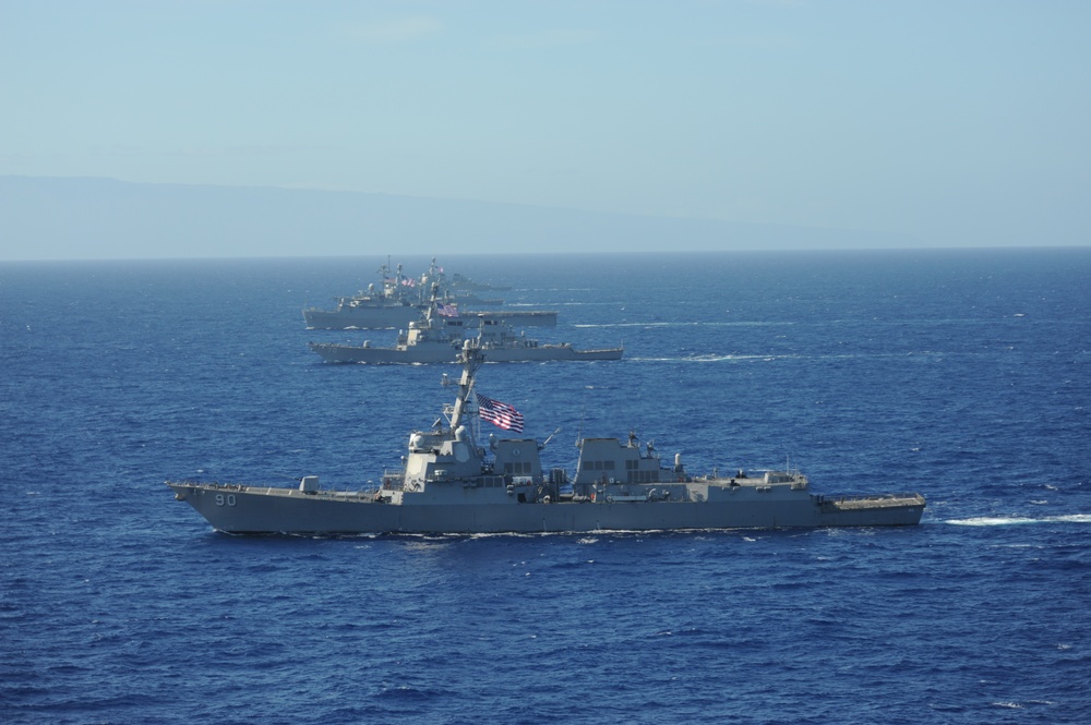 Combined Fleet Conducts Rim of the Pacific 2010 Exercise