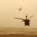 UH-60 Black Hawk at FOB Warhorse