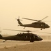 UH-60 Black Hawk at FOB Warhorse