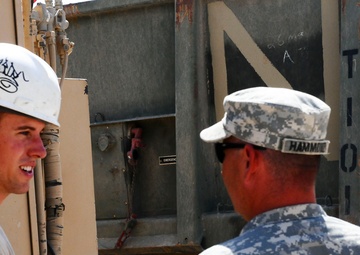Pennsylvania reserve unit strikes up music of trailer repair