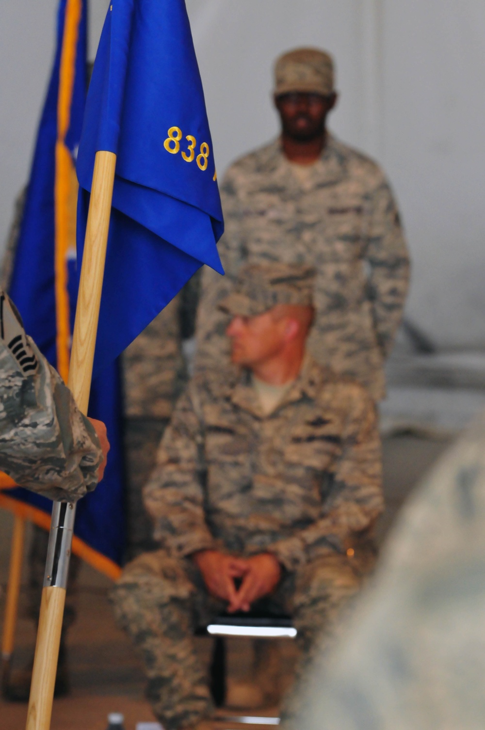 U.S. Air Force 838th Air Epeditionary Wing change of command in Shindand, Afghanistan