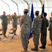 U.S. Air Force 838th Air Epeditionary Wing change of command in Shindand, Afghanistan