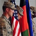 U.S. Air Force 838th Air Epeditionary Wing change of command in Shindand, Afghanistan