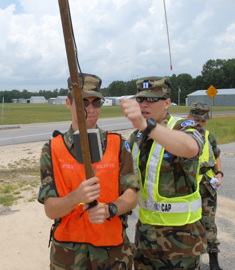 Fires Brigade Soldier Volunteers With CAP