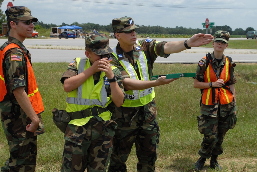 Fires Brigade Soldier Volunteers With CAP