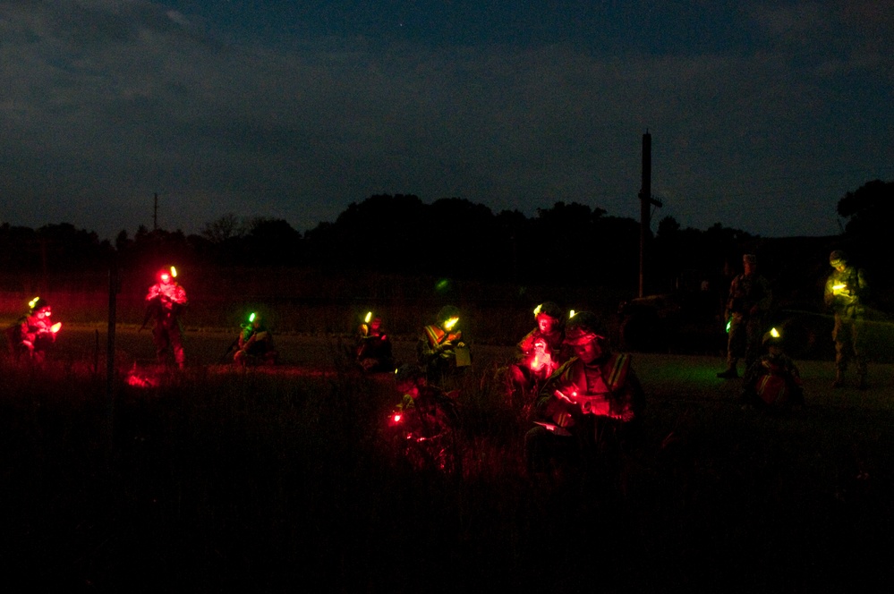 2010 USAR BWC Land Navigation course