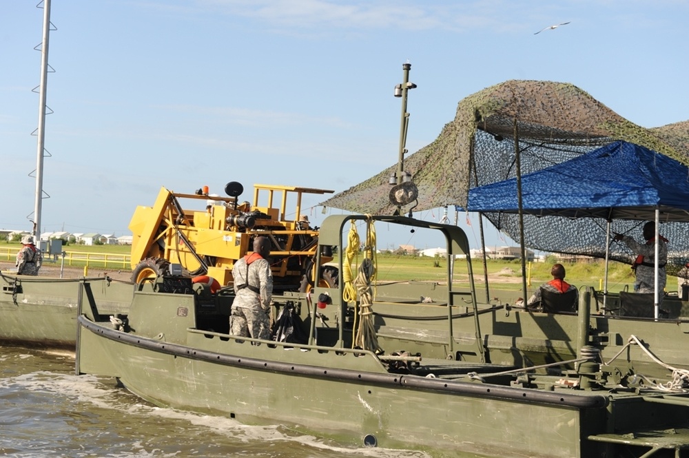 Louisiana National Guardsmen continue operations in Grand Isle