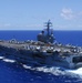 USS Ronald Reagan action