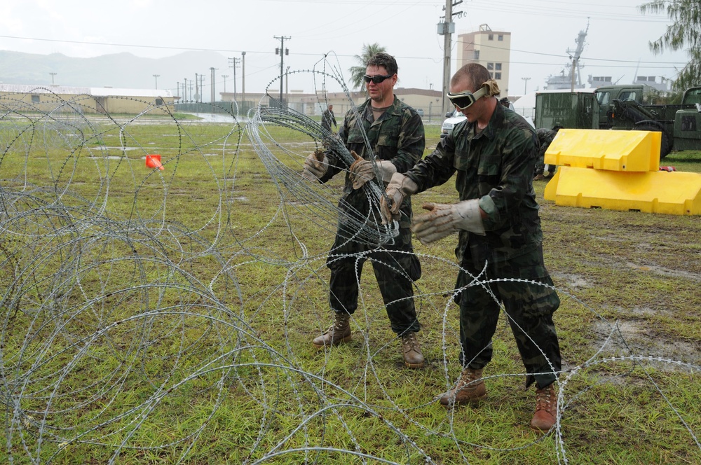 Training exercise in Guam